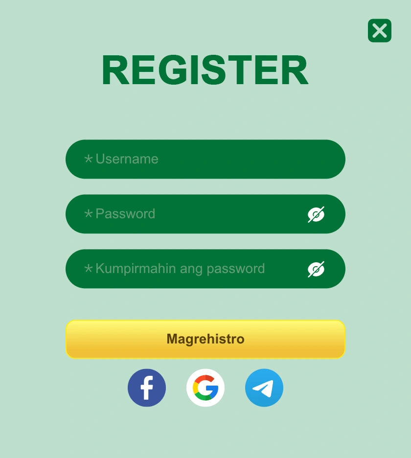 LARO789 secure signup page with verification and personal details form