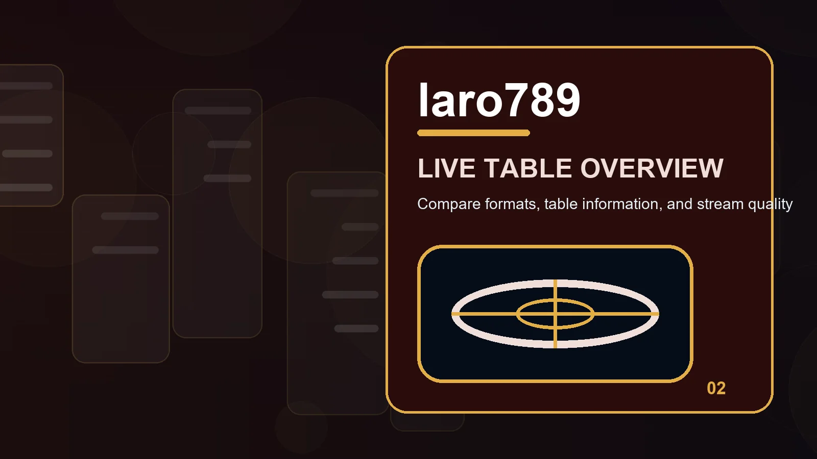 laro789 live casino full-width visual guide 2